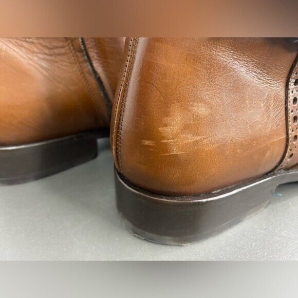 FRANCO CUADRA Women's Bootie in Genuine Leather Brown - Picture 6 of 13